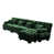Chenille verte est en rupture de stock