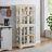 Bookcase, Display Cabinet With Adjustable Shelves And Glass Doors For Home Or Office-1967909208