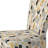 Desert Mirage Black And Beeige - Upholstered Contemporary Side Chair, Modern Abstract Accent Chair