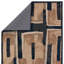 Zoe Bios By Jaipur Living Balsa HNC03 Handmade Abstract Tan and Blue Area Rug (9'x12')-1436541148
