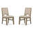 Extendable Trestle Dining Table With 2 Benches And 2 Side Chairs-123789606