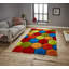 Noble House area rug Hand Tufted Rectangle Multi coloured-525264078