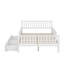  Lit plateforme en bois avec garde-corps et 2 tiroirs-395895958-395895959