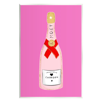Plaque amusante «Champagne» par House of Lulu