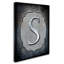 Lettre S par LightBoxJournal - reproduction d'art textuel sur toile tendue-21938951