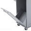 Îlot de cuisine 50,7 po avec rangement, poubelle inclinable et organisateur d'armoire escamotable, îlot de cuisine sur roulettes à 5 roulettes avec abattant, 2 tiroirs, 1 porte-133412854