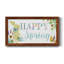 «Happy Spring», reproduction d'art textuel sur toile encadrée-6317879