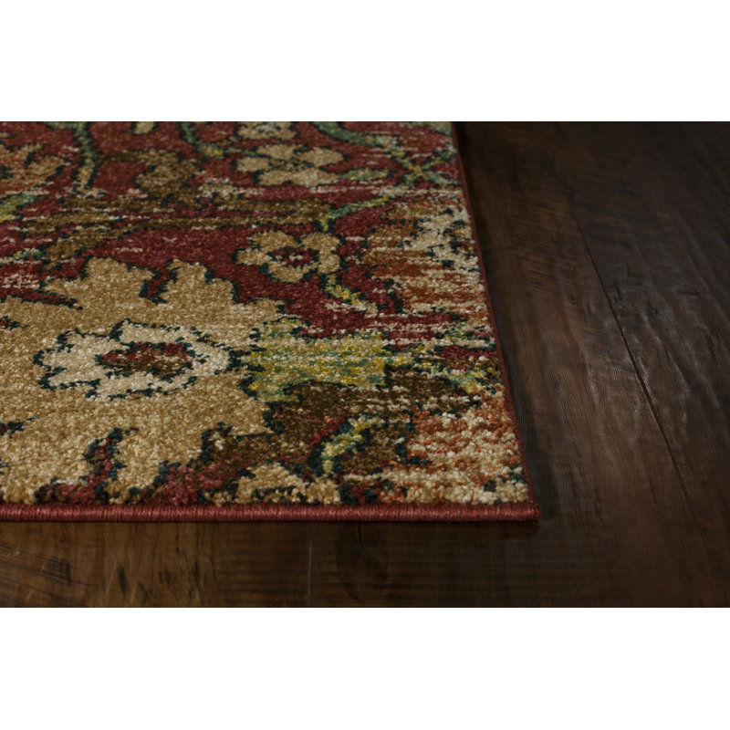 Tapis oriental épice Penitas, Round 9'10"