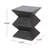Outdoor Lightweight Concrete Side Table