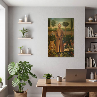 'Francis 3' By Catherine A Nolin Gold Metal Wall Art, 24" x 36"