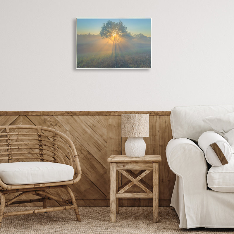«Bright Bright Sunlit Tree» par Marty Hulsebos, H 13 po x l 19 po