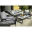 Vienna 3 Seat Lounge Set With Intergated Lounger
