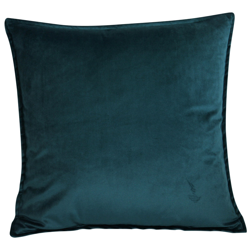 Housse de coussin carré, Sarcelle, Carré 26 po