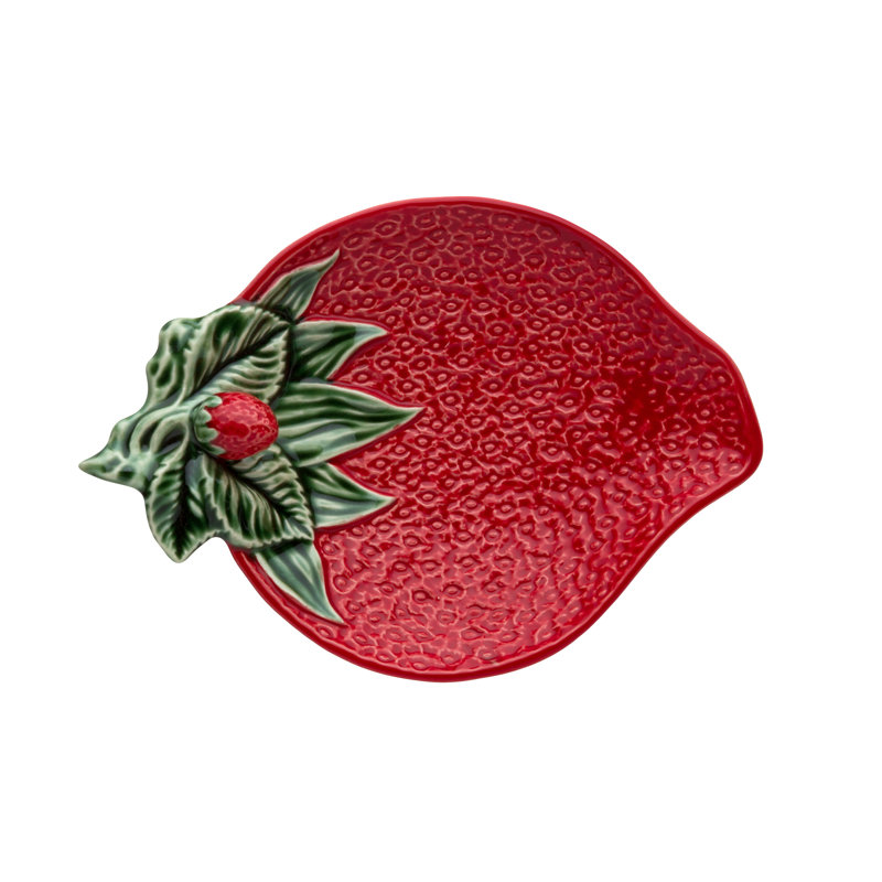 Strawberries Earthenware Platter