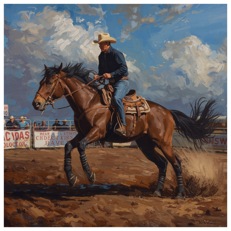 Housses de couette Cowboy, Grand lit
