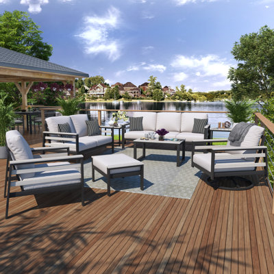 Townsend Sofa Seating Group with Sunbrella Cushions by Birch Lane