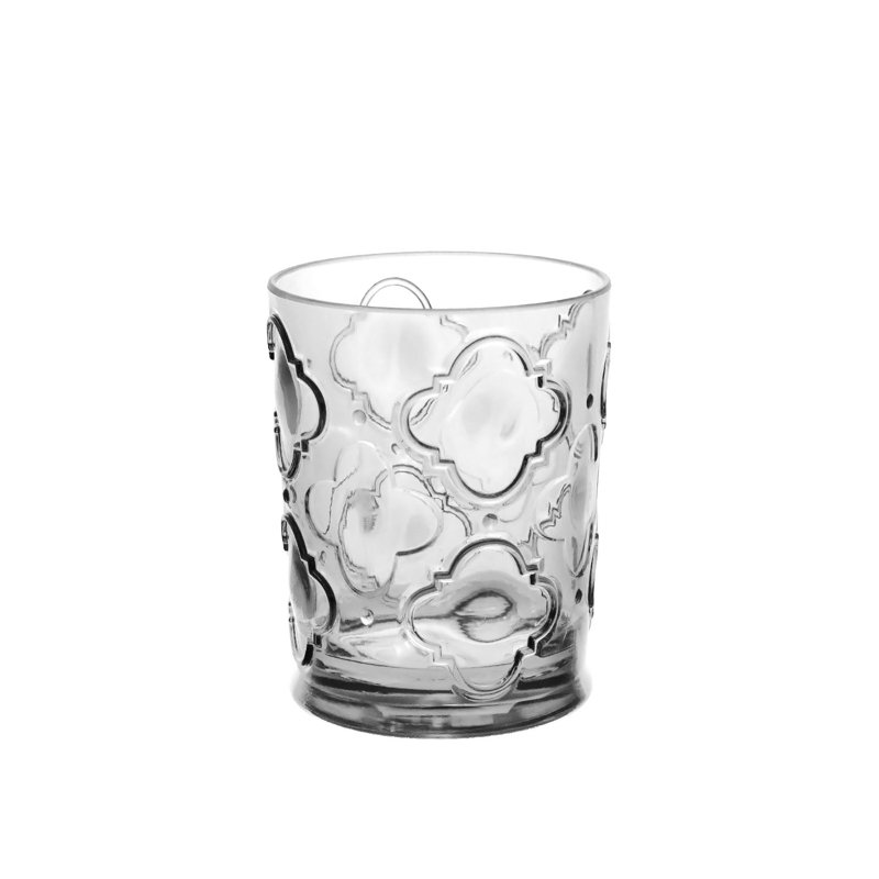 Ensemble de 6 pièces de 15,5 oz. Jesse Ensemble de verres en acrylique, Transparent