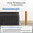 Perpetue 12" Medium Cooling Gel Memory Foam Hybrid Mattresses in a box with CertiPUR-US and Oeko TEX Certified-1634478534