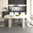 Kitchen Extendable Dining Table For 4-8 People, Oval Kitchen Table With Wooden Strip Base For Family Living Room-1795385778