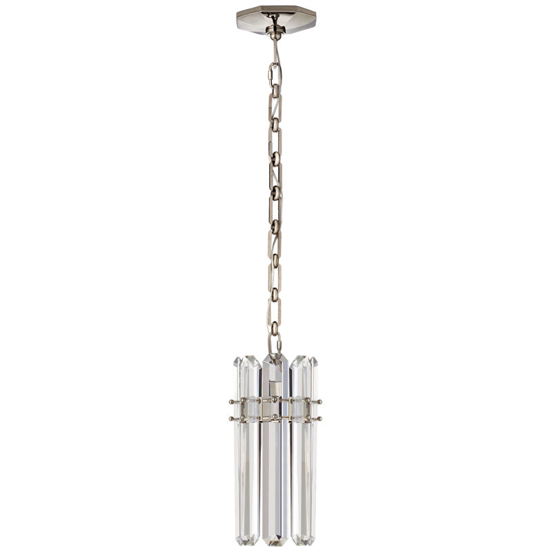 AERIN Bonnington Small Pendant, Polished Nickel