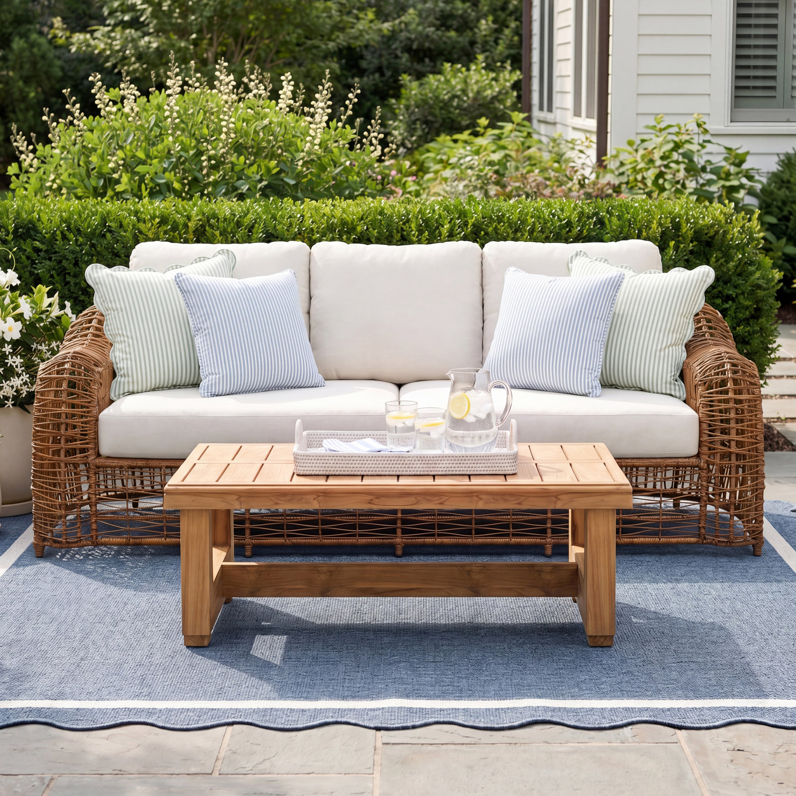 Alyshia 81" Sunbrella® Patio Sofa