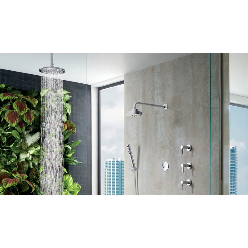 Odin® Wall Mount Handshower with H2OKinetic® Technology, Luxe Gold