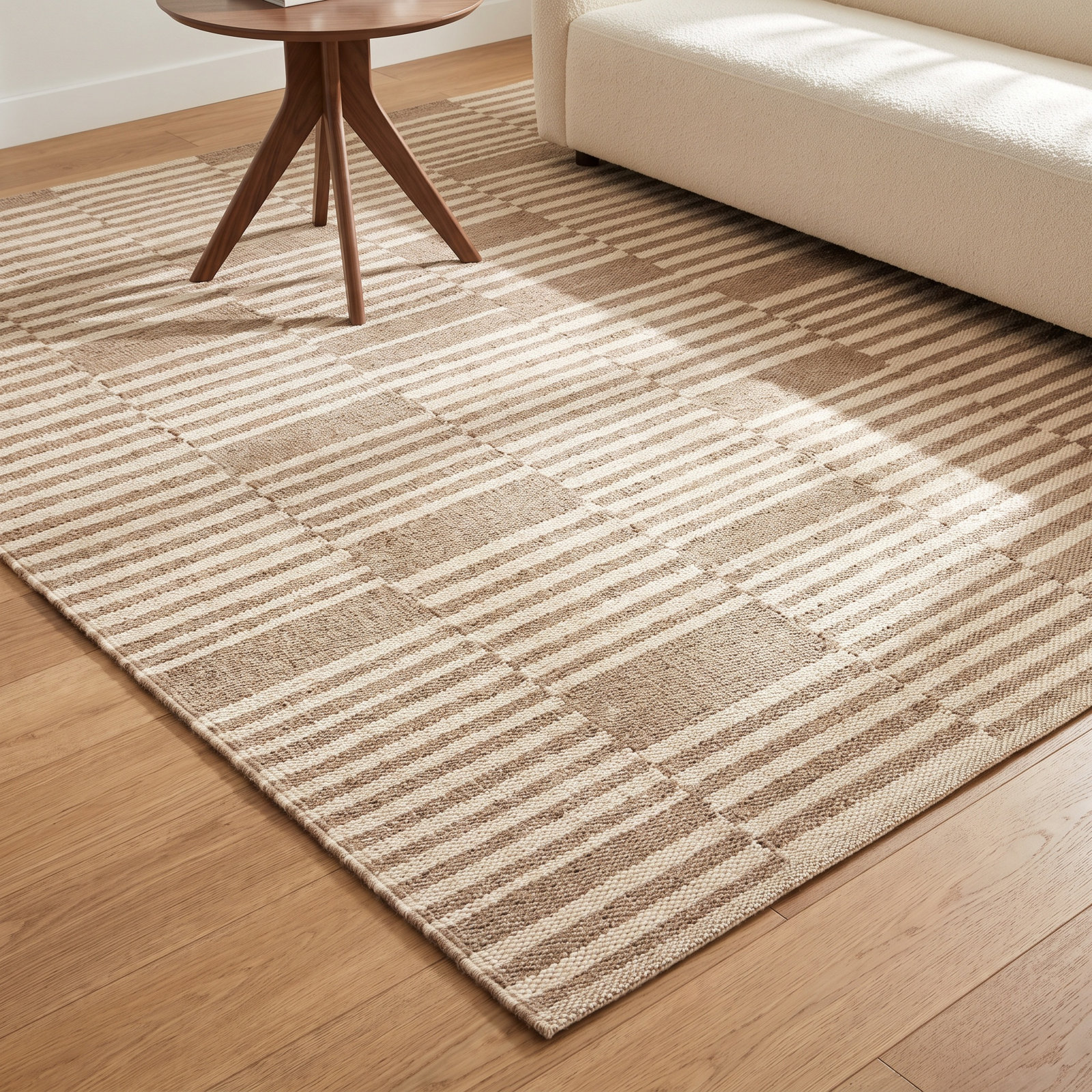 Kardarius Flatweave Geometric Area Rug, Rectangle 8' x 10'