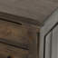 Adelaide Three-Drawer Mango Wood Nightstand In Cocoa Brown