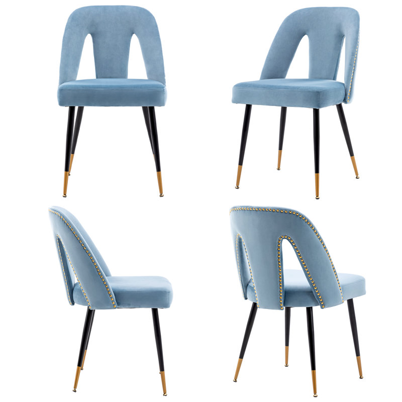 Dining Chair,dining room chair,dinning chair,kitchen chair, 2, Blue