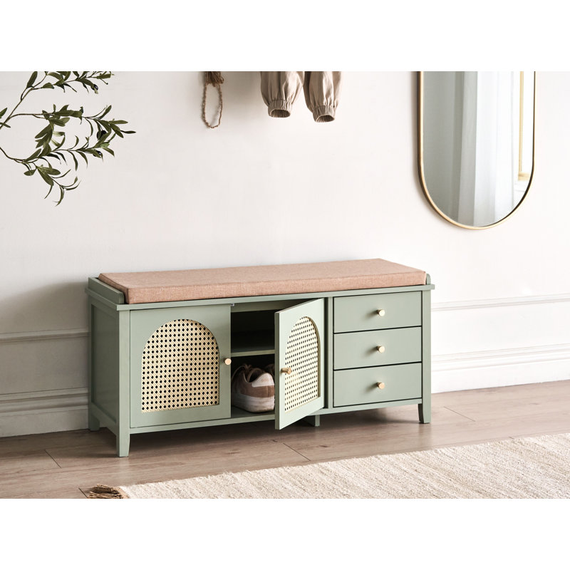 BENDIGO 8 Pair Shoe Storage Bench