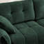 Canapé 2 places de qualité supérieure avec design ergonomique, coussins en mousse haute résilience et revêtement en chenille moderne pour un confort ultime-771317962