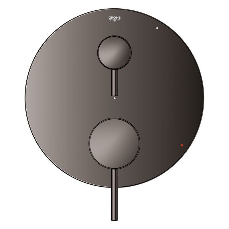 Timeless Pressure Balanced Shower Faucet with Rough-in Valve, Hard Graphite