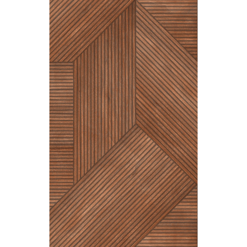 Rouleau de papier peint texturé L 33 pi x l 21 po, Brun foncé