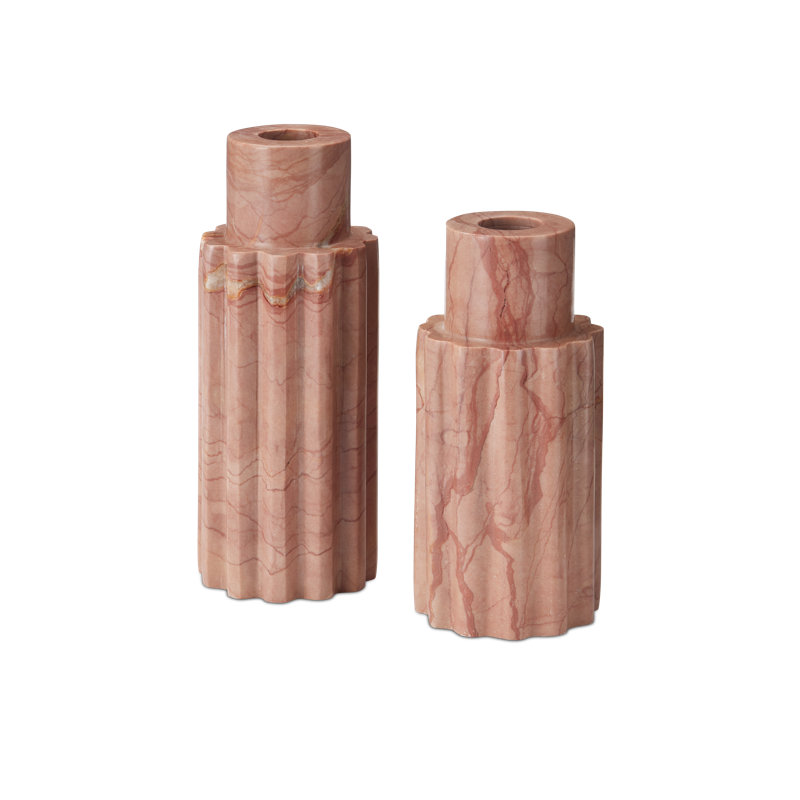 Penrose Marble Tabletop Candlestick