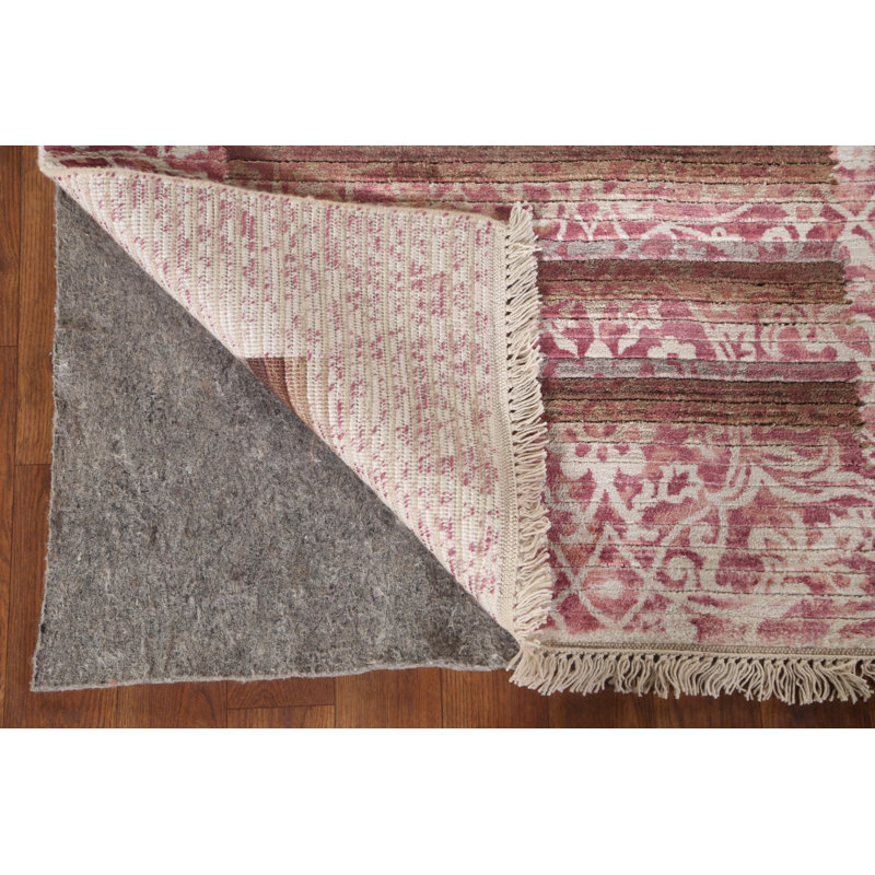 Tapis oriental abstrait moderne 3 x 5
