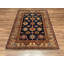 Tapis en laine et coton rouge noué à la main Original