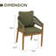 Fauteuil d'extérieur 2 pièces en bois d'acacia-1381099626