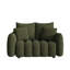 Causeuse rembourrée en tissu 58 po-498059230