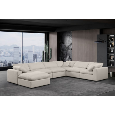 Hunie Upholstered U-Shaped Sectional Reversible