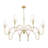 Parham Rubbed Brass 8 Light Chandelier-123223136