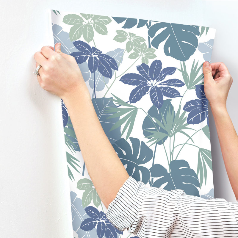 Medellin Wallpaper Double Roll, Blue