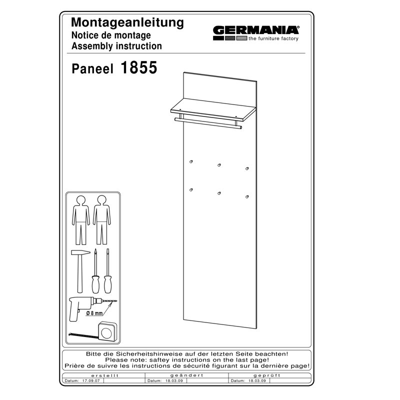 Wheatfield Coat Rack, Beech Core