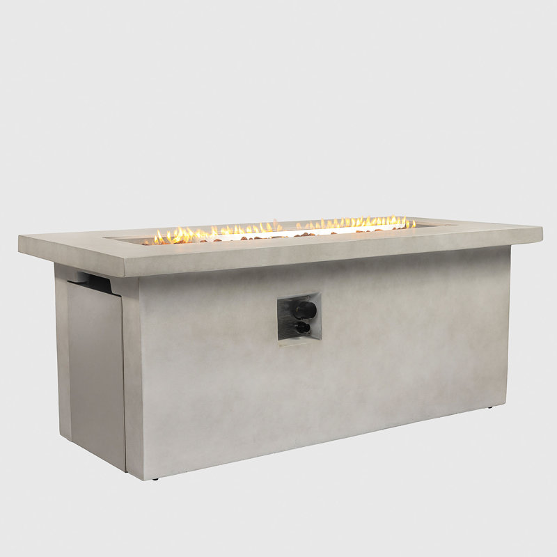 60" Propane Gas Fire Pit Table