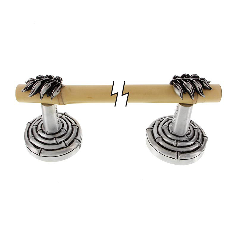 Palmaria Wall Mounted Towel Bar, Antique Nickel