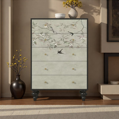 Commode 5 tiroirs French Vintage