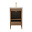 Meuble-lavabo sur pied à simple cuve 20 po avec plateau en céramique blanche-105208965-105208973-119711648