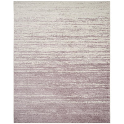 Bethlyn Ombre Cream/Purple Area Rug