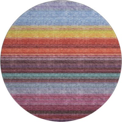 Premium Machine Washable Prisco Lavender Rug