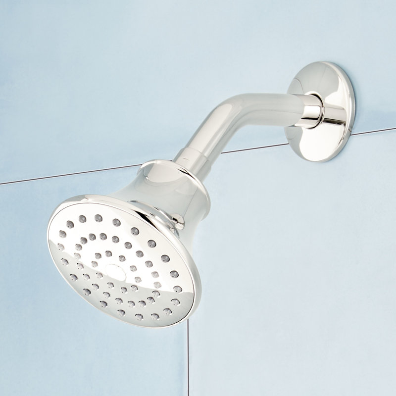 Ensemble de douche à pression équilibrée, Nickel poli