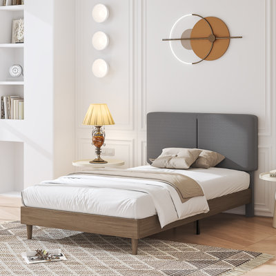 Structure de lit tapissier Binnett